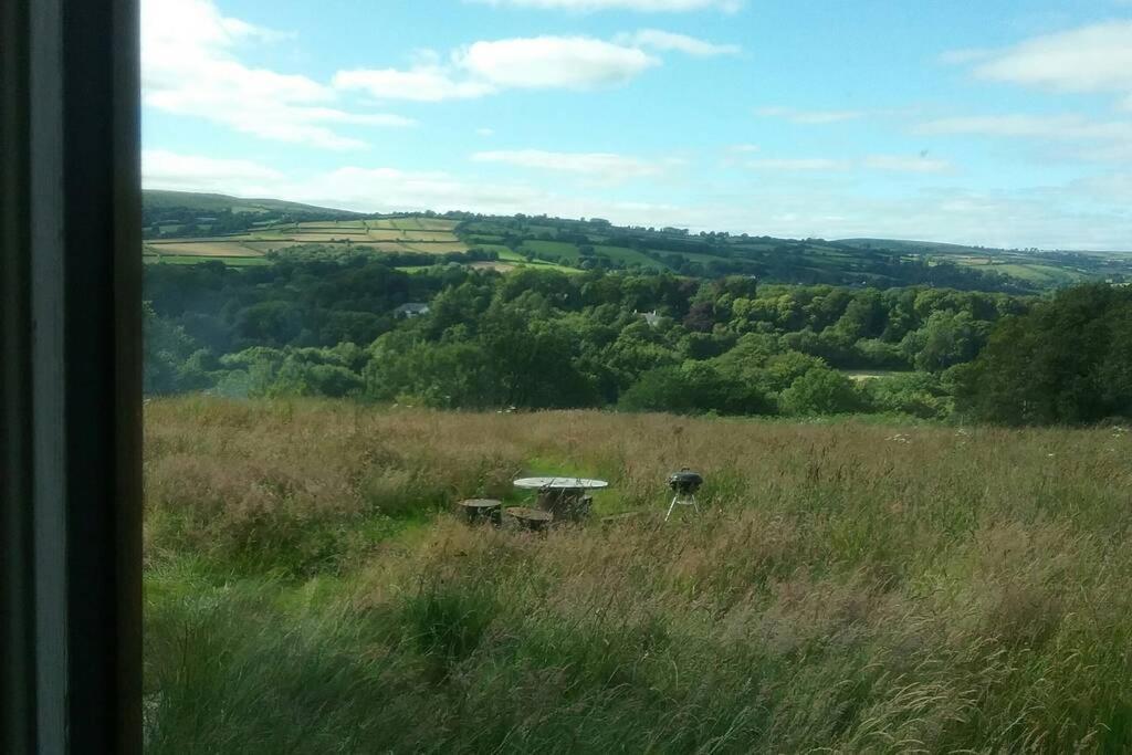 Stags View,Unique Eco Cabin, Dartmoor Views South Brent Exterior foto